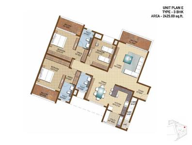 Sobha Royal Pavilion Phase 2 Floor Plan 3