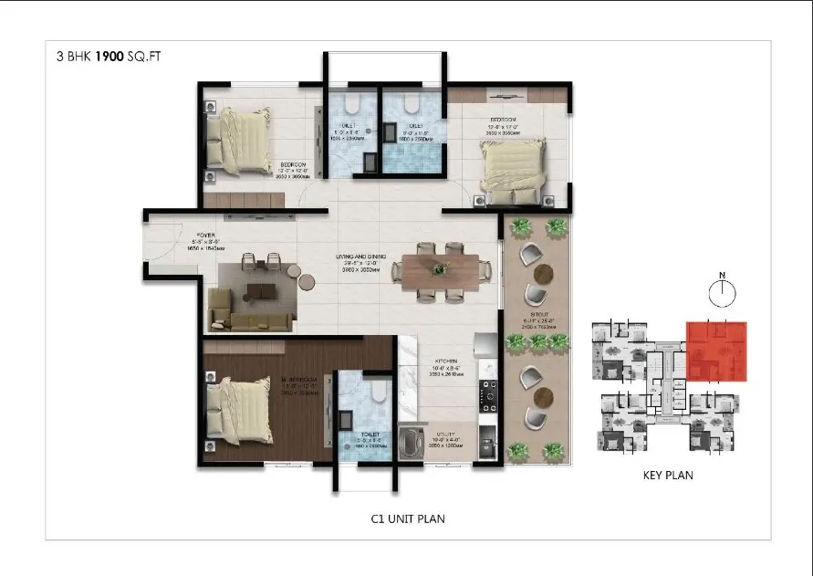 Ventara Residences Floor Plan