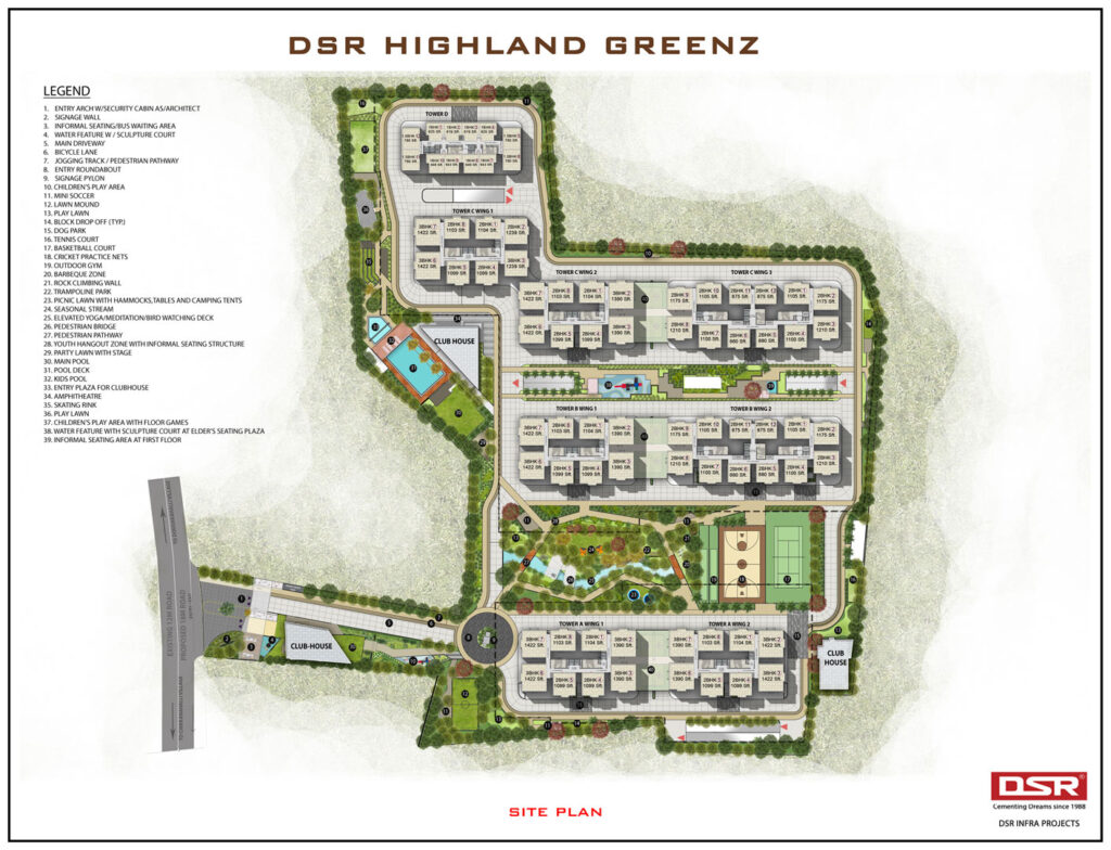 DSR Highland Greenz Master Plan