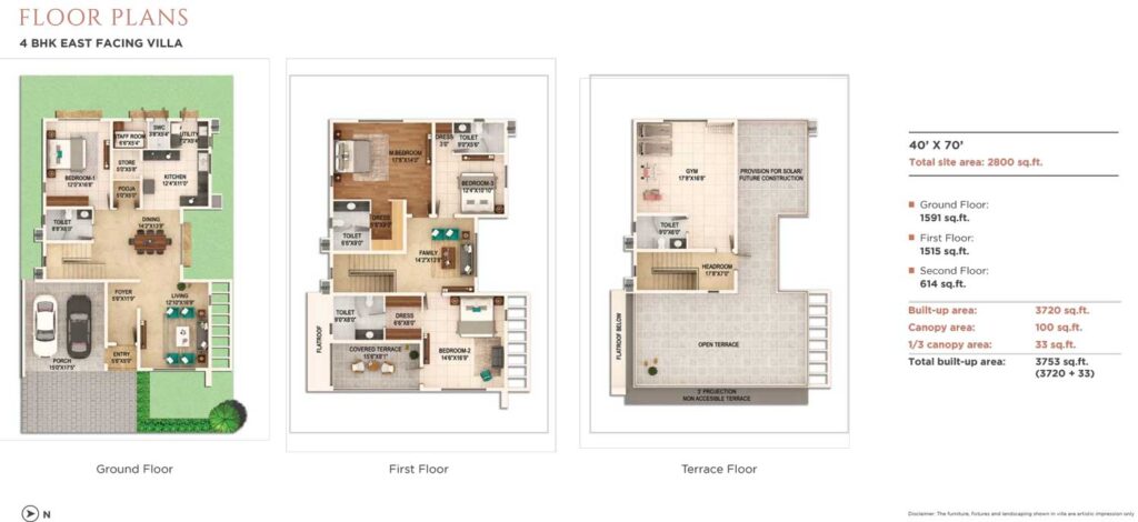 adarsh-welkin-park-villa-floor-plan