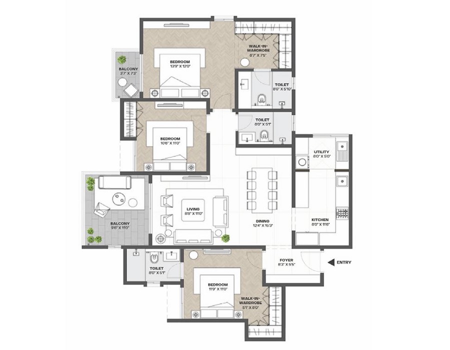 Assetz Ren & Rei Floor Plan