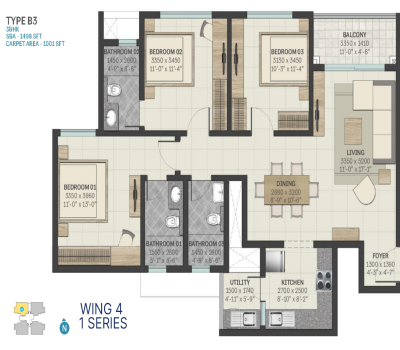 Sobha Ayana Floor Plan