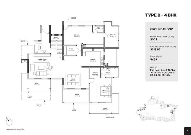 Assetz 18 & Oat Villas Floor Plan