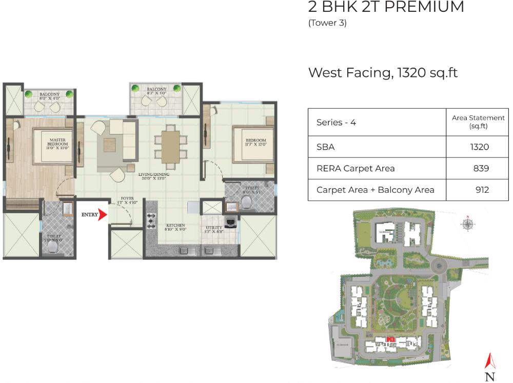 2BHK-1320-Abhee-Aaria-Gunjur