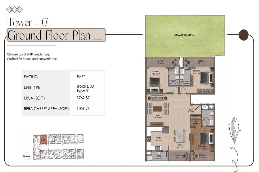 Inspira Winds of Life Floor Plan
