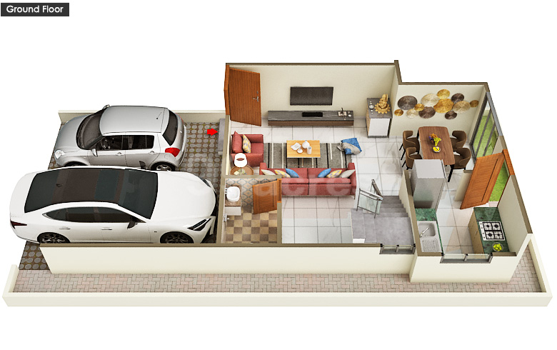 Casa Life by Bhavisha Homes Floor Plan