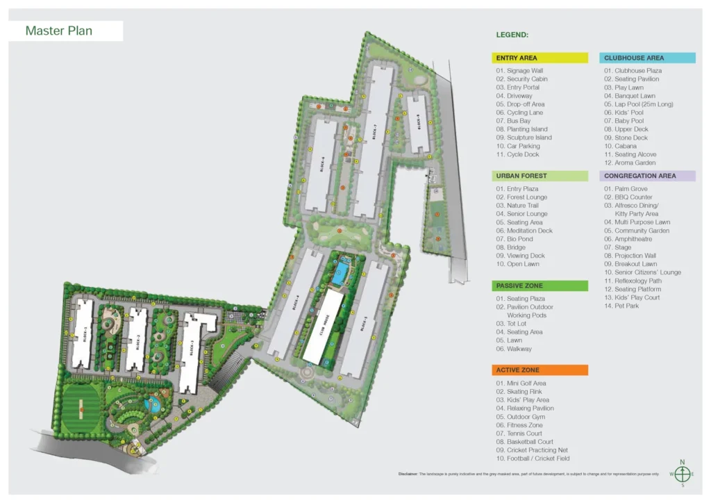 Adarsh Parkland in Panathur master plan