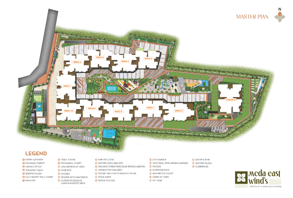 Meda East Winds Master Plan