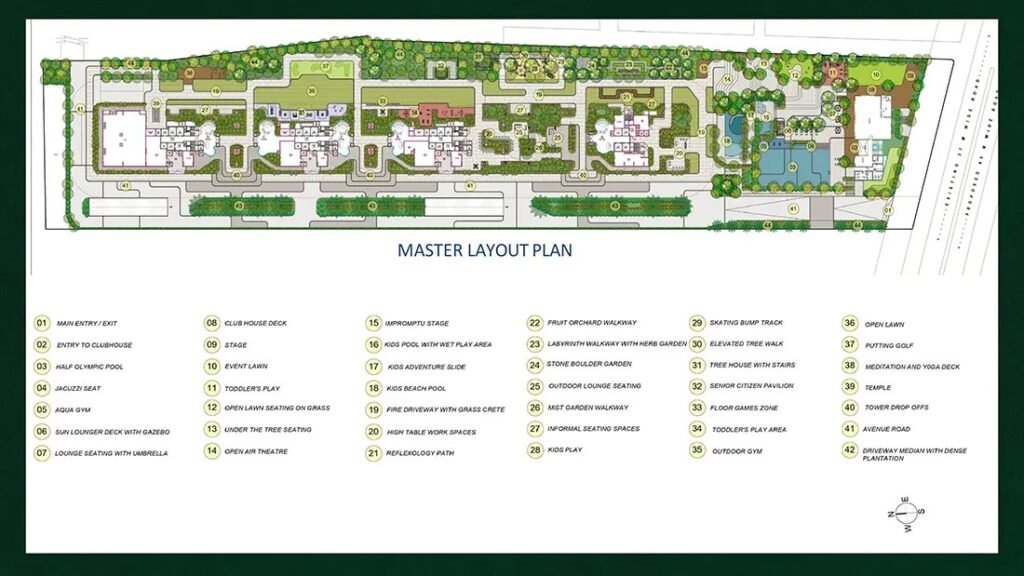 Arvind Sylva master plan layout, Sarjapur Road Bangalore