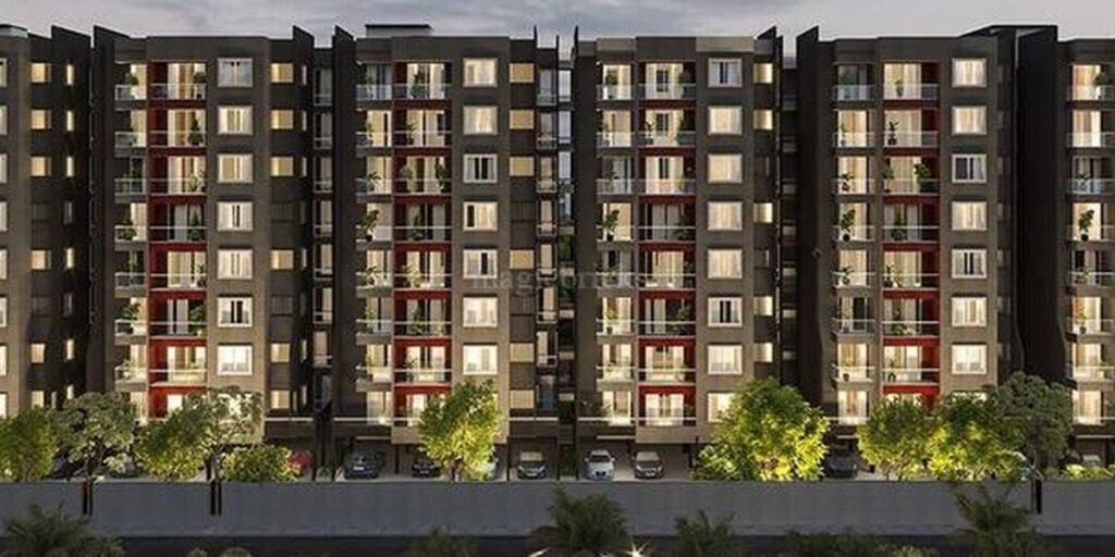 Etania Aura apartments elevation view, Sarjapur Road Bangalore