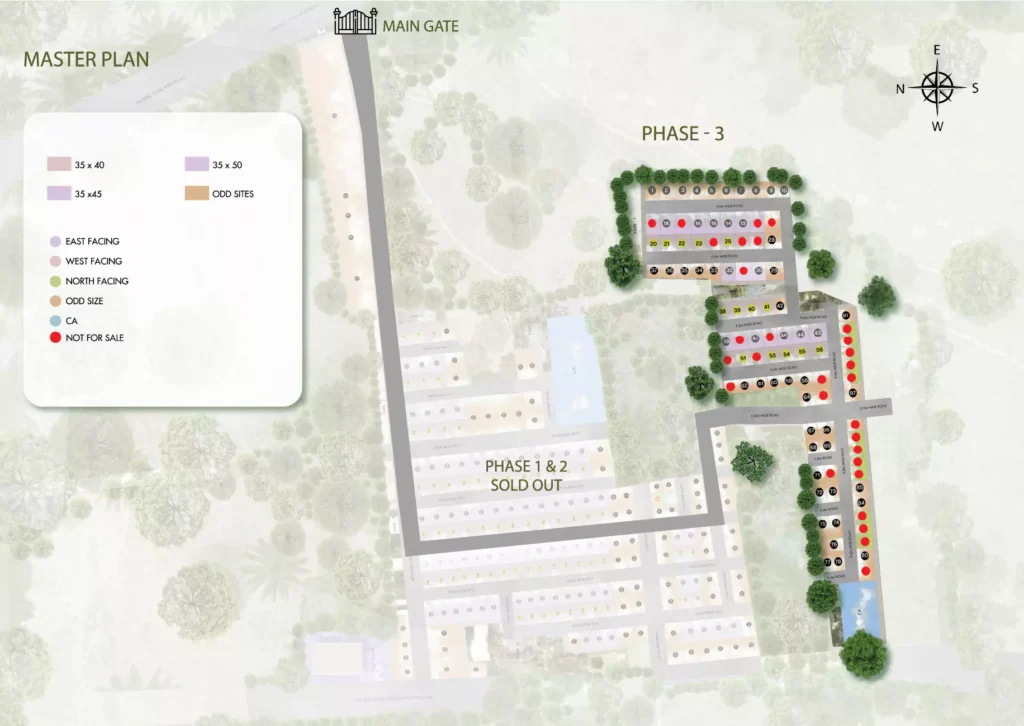 Marvella at Grand La Palazzo master plan layout, Sarjapur Road Bangalore