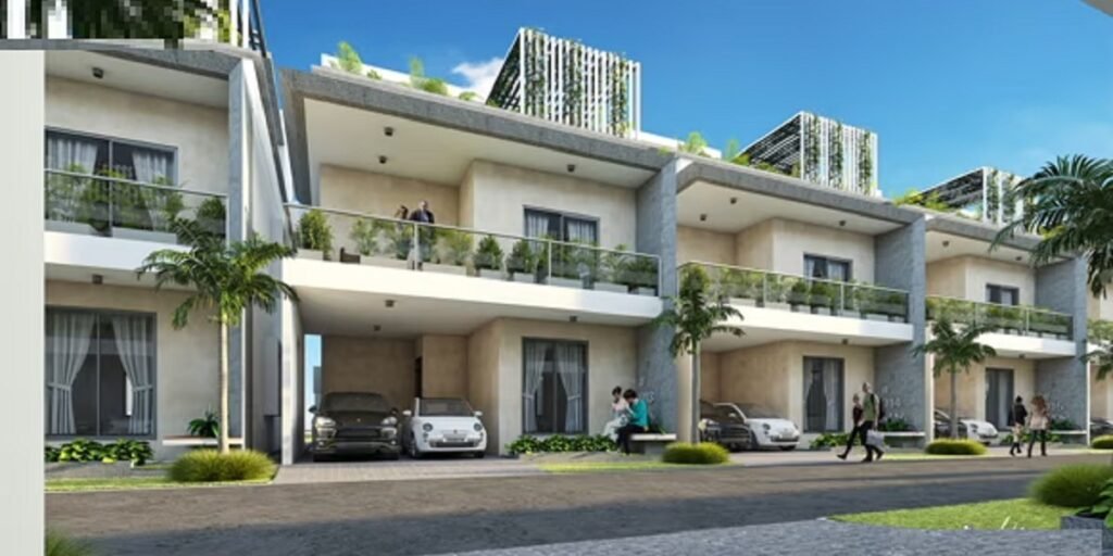 Sri Balaji Urban Retreat villas elevation view, Sarjapur Road Bangalore