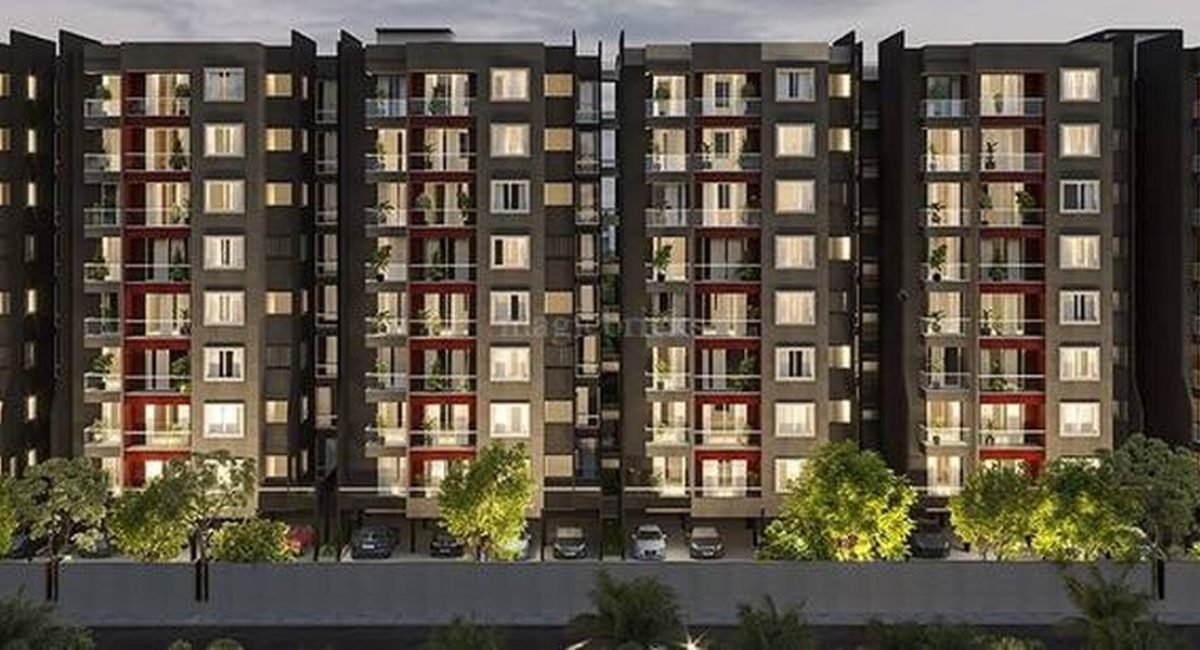 Etania Aura apartments elevation view, Sarjapur Road Bangalore