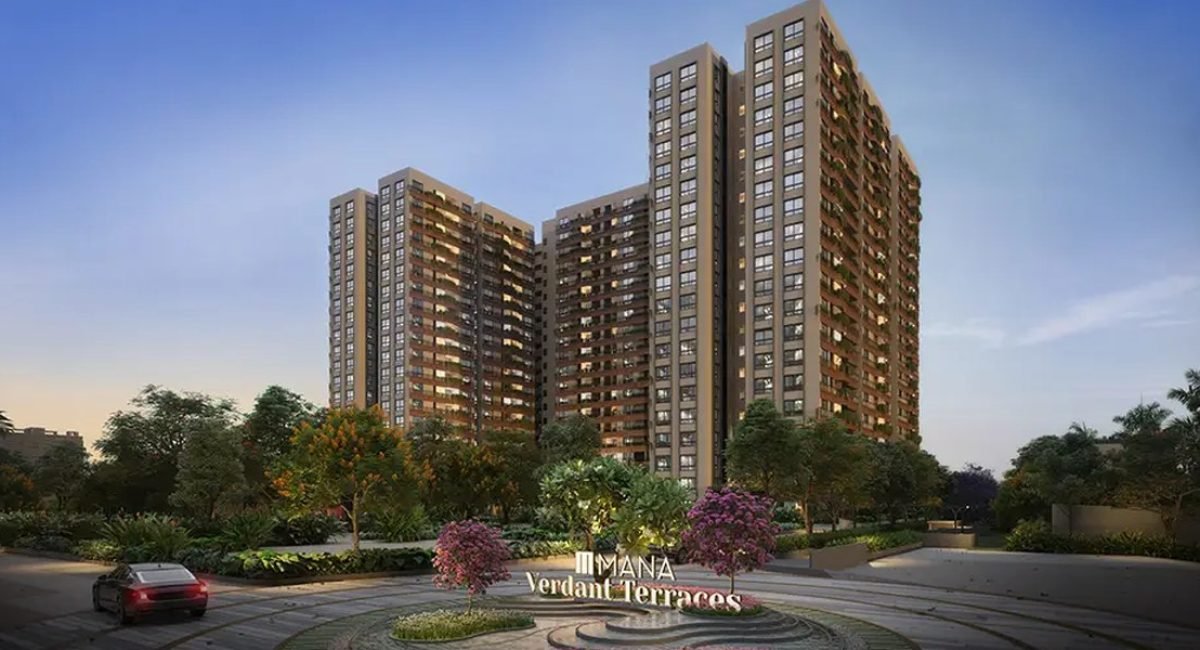 Mana Verdant Terraces apartments elevation view, Sarjapur Road Bangalore
