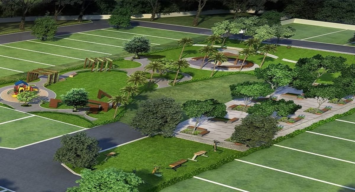 Purva Tranquility villa plots aerial view, Sarjapur Attibele Road Bangalore